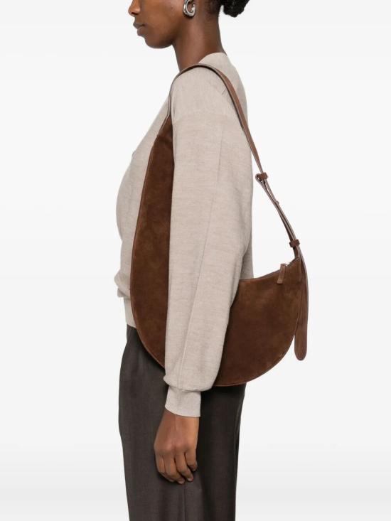 25FW 에스더 에크메 숄더백 03COLH100 L24 238 SUEDE COCOA - AESTHER EKME