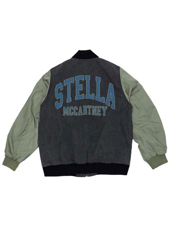 25FW [키즈] 스텔라 맥카트니 봄버 자켓 TX2Q57 Z0746 961 NERO LAVATO - STELLA MCCARTNEY