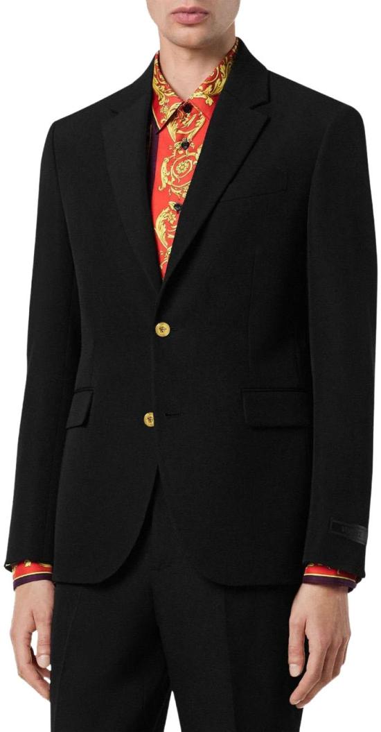 25FW 베르사체 베스트 10215301A098381B000 BLACK - VERSACE