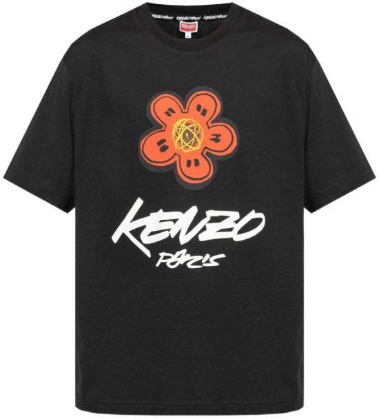 25FW 겐조 반팔 티셔츠 FF65TS2654SG99J BLACK