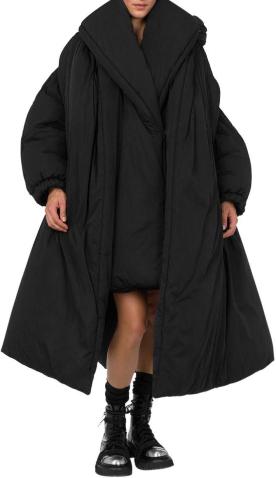 25FW 모스키노 코트 A061454260555 BLACK - MOSCHINO