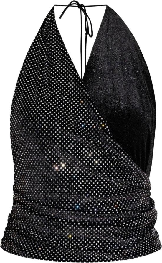 25FW 발망 민소매 티셔츠 FF1AG715MH23EAC BLACK