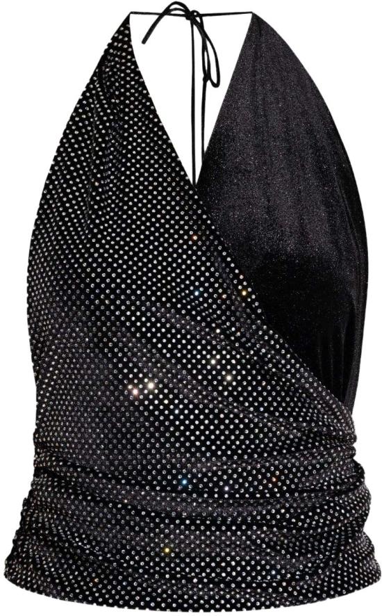 25FW 발망 민소매 티셔츠 FF1AG715MH23EAC BLACK