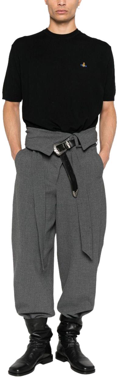 25FW 비비안웨스트우드 스웨터 27010013Y001VN401 BLACK - VIVIENNE WESTWOOD