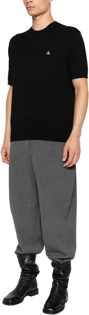 25FW 비비안웨스트우드 스웨터 27010013Y001VN401 BLACK - VIVIENNE WESTWOOD