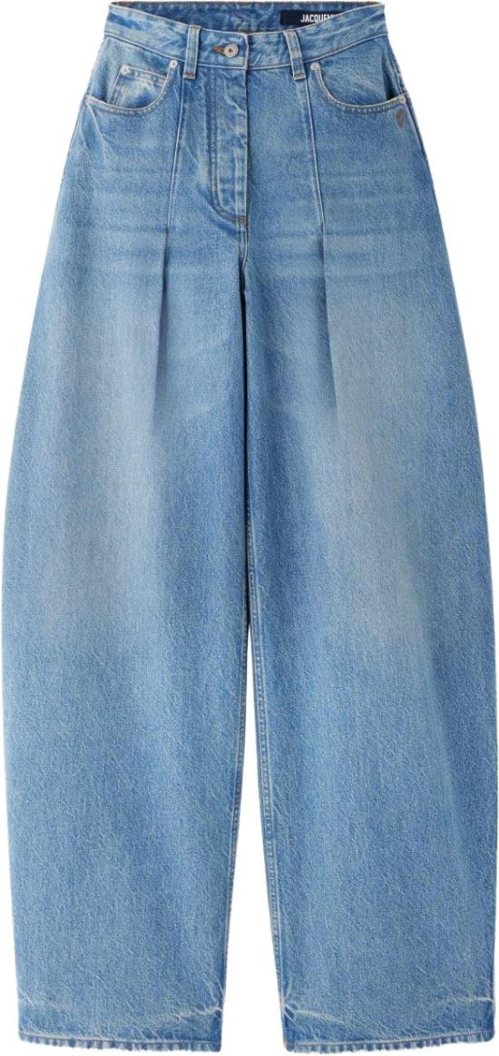 26FW 자크뮈스 더 오발로 드 님 데님 팬츠 PAW00609AD0003833C BLUE