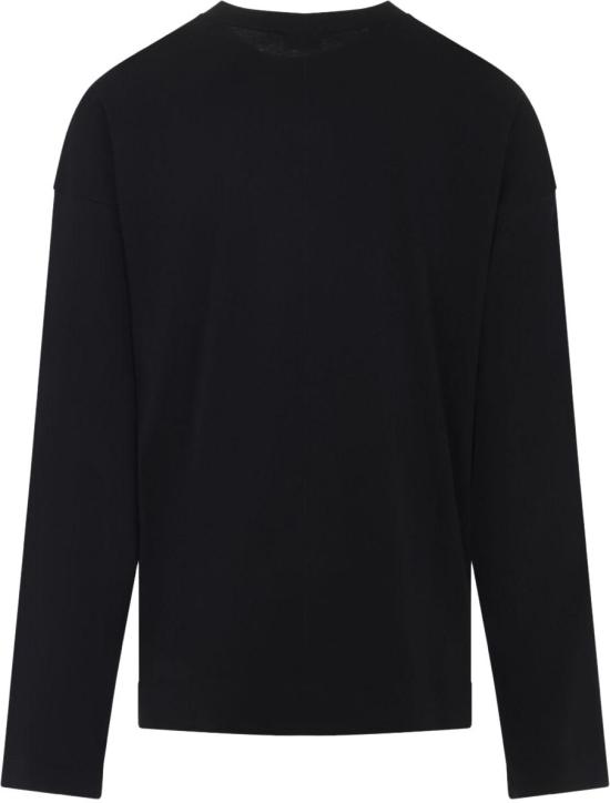 25FW 드리스 반 노튼 긴팔 티셔츠 2520211202603900 BLACK - DRIES VAN NOTEN