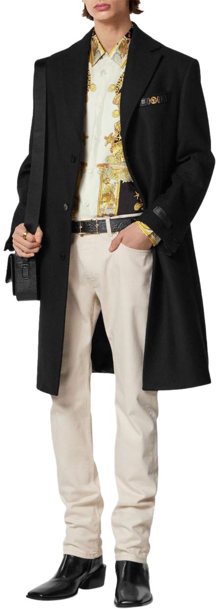 25FW 베르사체 긴팔 셔츠 10194381A145675W800 DIVERS - VERSACE