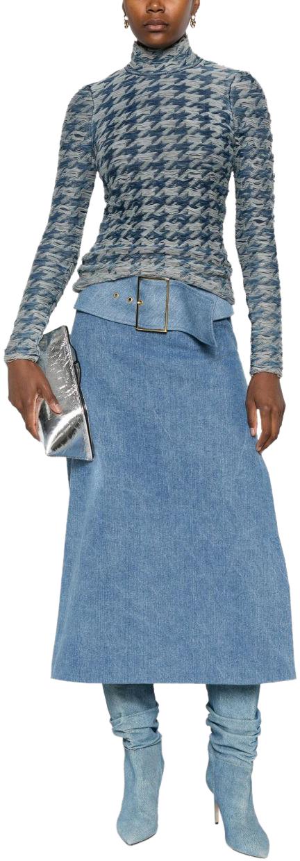 25FW 디젤 스웨터 A214440EGCA8ATA BLUE - DIESEL