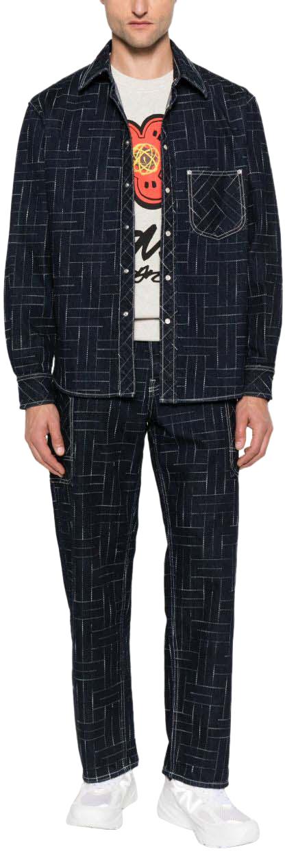 25FW 겐조 스웨터 FF65SW2524MC93 GREY - KENZO