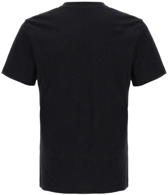 25FW 모스키노 반팔 티셔츠 V072152411555 BLACK - MOSCHINO