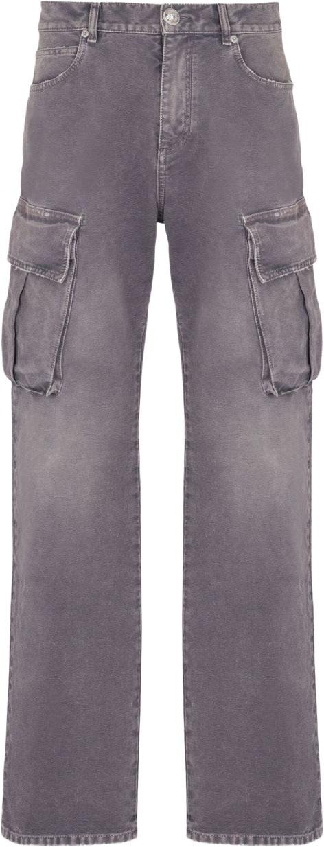 25FW 발망 팬츠 FH1ML136DF779CO GREY