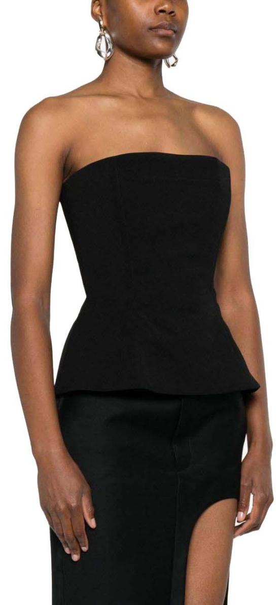 25FW 장 폴 고티에 민소매 티셔츠 TO337W00200 BLACK - JEAN PAUL GAULTIER