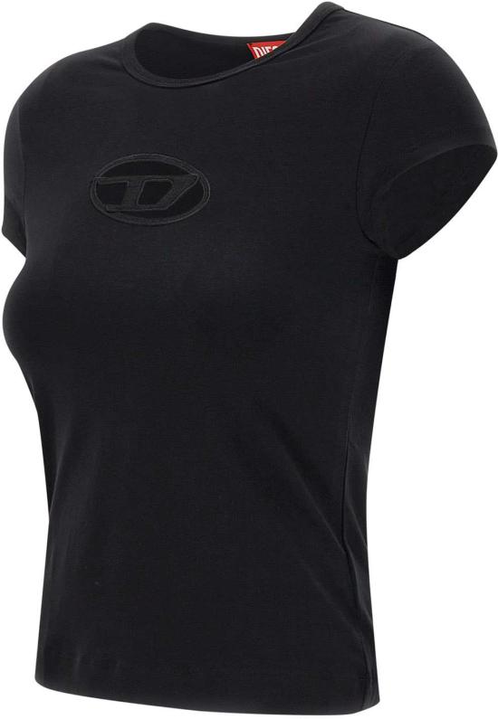  디젤 반팔 티셔츠 A062680AFAA9XXA BLACK - DIESEL