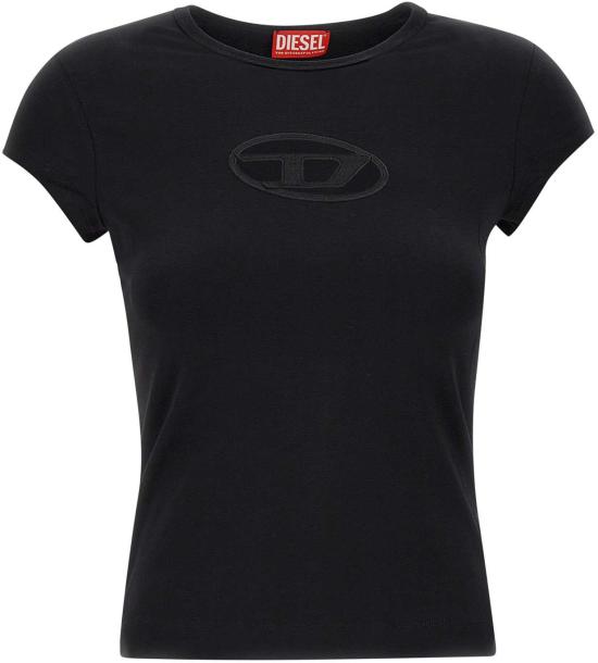  디젤 반팔 티셔츠 A062680AFAA9XXA BLACK - DIESEL