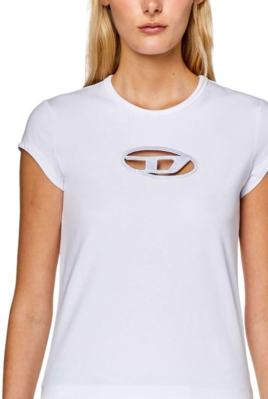  디젤 반팔 티셔츠 A062680AFAA9XXA BLACK - DIESEL