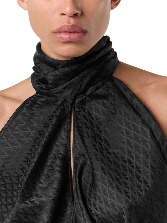 25FW 베르사체 민소매 티셔츠 10219861A16232 BLACK - VERSACE