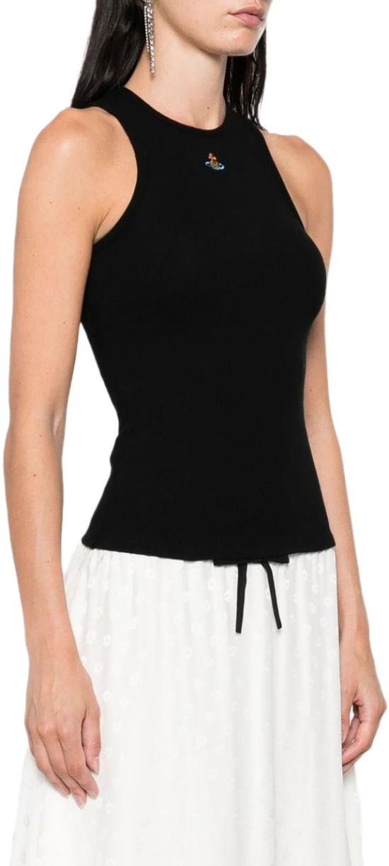 26SS 비비안웨스트우드 탑 3G01003ZJ009CN401 BLACK - VIVIENNE WESTWOOD