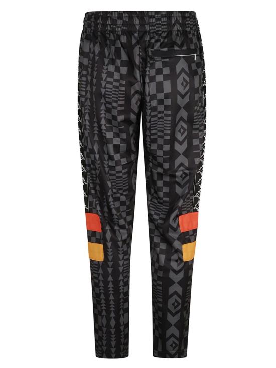  마르셀로 불론 스트레이트 팬츠 CMCJ004S23FAB0011007 Black - MARCELO BURLON