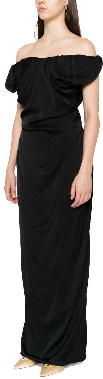 25FW 비비안웨스트우드 미디 원피스 1101039NW012YN401 BLACK - VIVIENNE WESTWOOD