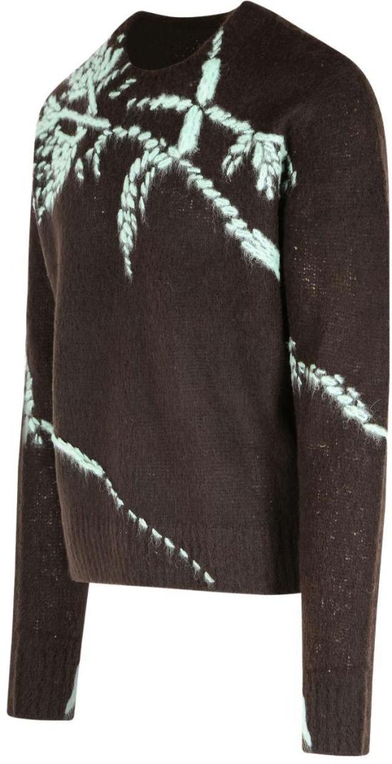 25FW 드리스 반 노튼 스웨터 2520212282709704 BROWN - DRIES VAN NOTEN