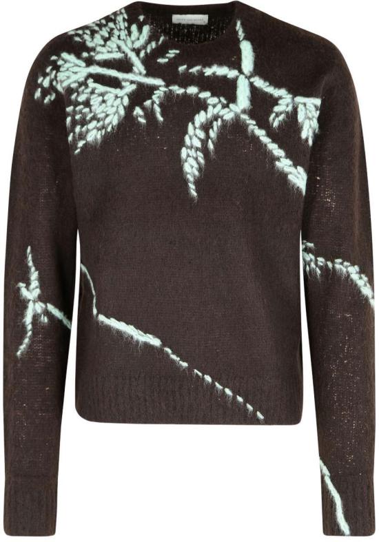 25FW 드리스 반 노튼 스웨터 2520212282709704 BROWN