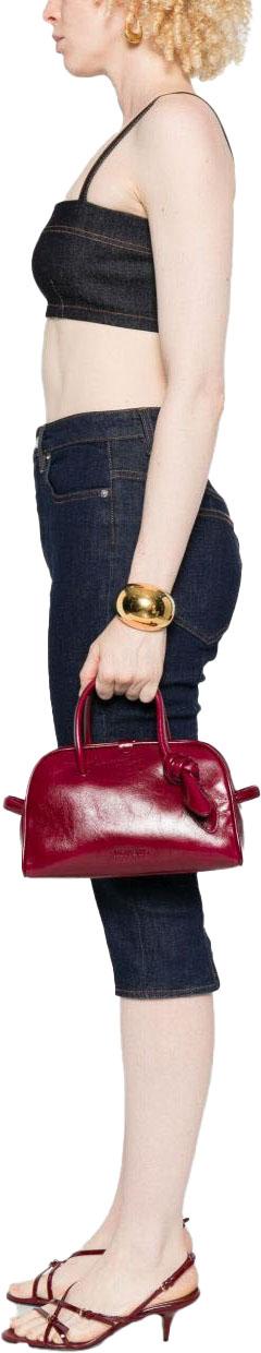 25FW 자크뮈스 TURISMO 투리스모 소프트 스몰 볼링 토트벡  BAW00416AC20C01490 PURPLE - JACQUEMUS