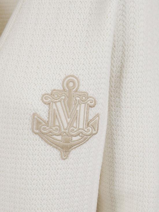 25SS 막스마라 가디건 2511341071600 001 White - MAX MARA