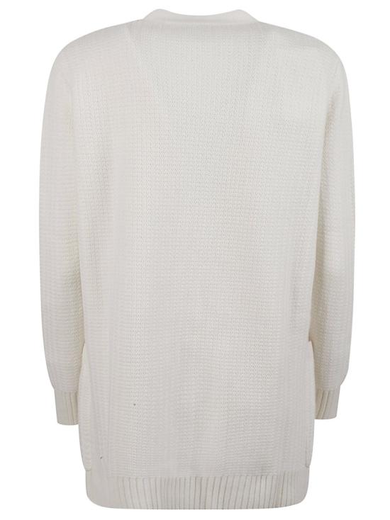  막스마라 RAVELLO 라벨로 가디건 2511341071600 001 White - MAX MARA