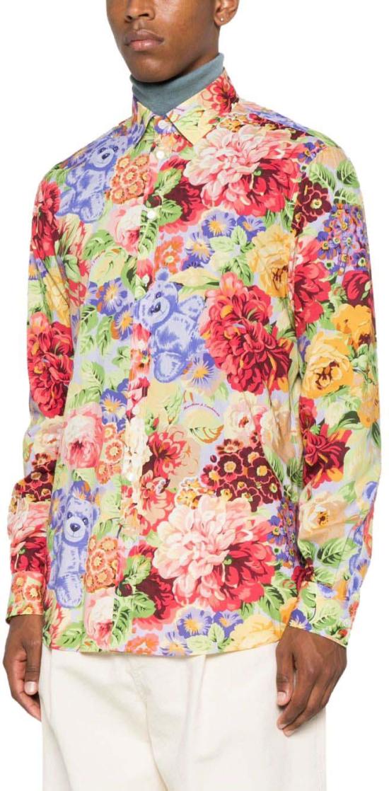 25FW 모스키노 긴팔 셔츠 V023352621888 DIVERS - MOSCHINO