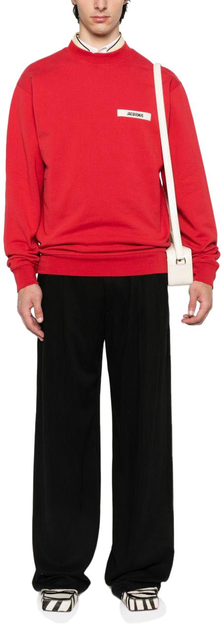25FW 자크뮈스 스웨터 SSM00206AJ00126480 RED - JACQUEMUS