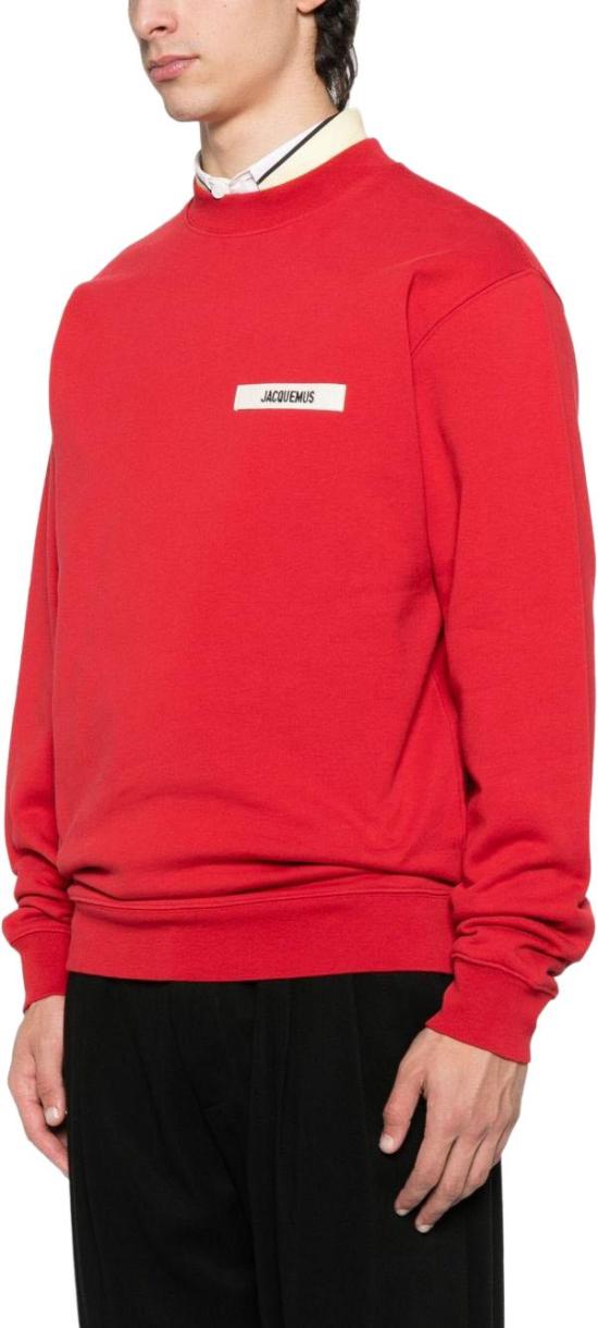 25FW 자크뮈스 스웨터 SSM00206AJ00126480 RED - JACQUEMUS