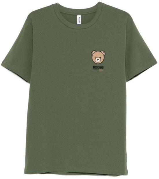 25FW 모스키노 반팔 티셔츠 A070144100429 GREEN