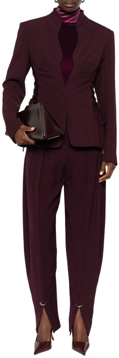 25FW 뮈글러 스트레이트 팬츠 25F1PA04481963402 PURPLE - MUGLER