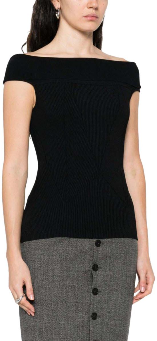 25FW 지방시 민소매 티셔츠 BW61FY4ZR2001 BLACK - GIVENCHY