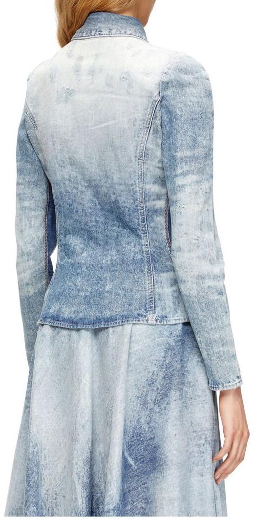 25FW 디젤 데님 셔츠 A21284068TY01 BLUE - DIESEL