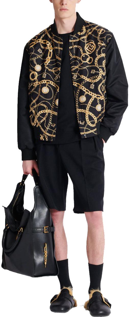 25FW 발망 스웨터 FH1JS155JB130PA BLACK - BALMAIN