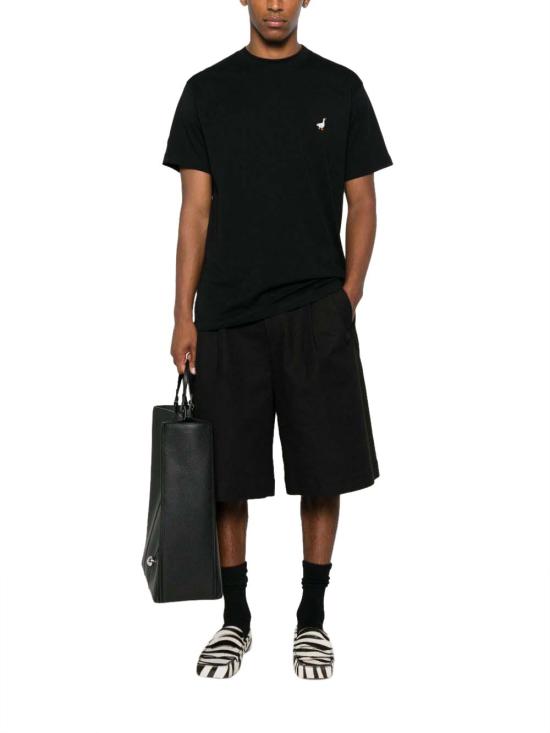 25FW 모스키노 반팔 티셔츠 J071452411555 BLACK - MOSCHINO