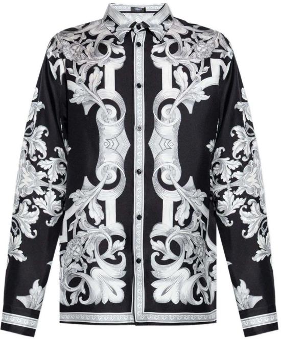 25FW 베르사체 셔츠 10194381A147135B950 BLACK