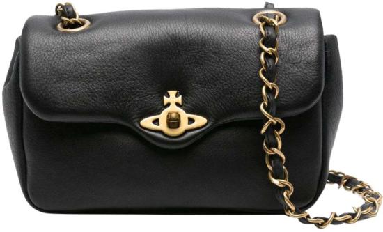 25FW 비비안웨스트우드 숄더백 46030004WL00BZN401 BLACK