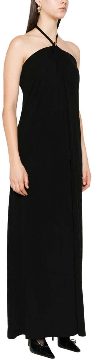 25FW 모스키노 미디 원피스 A041055460555 BLACK - MOSCHINO