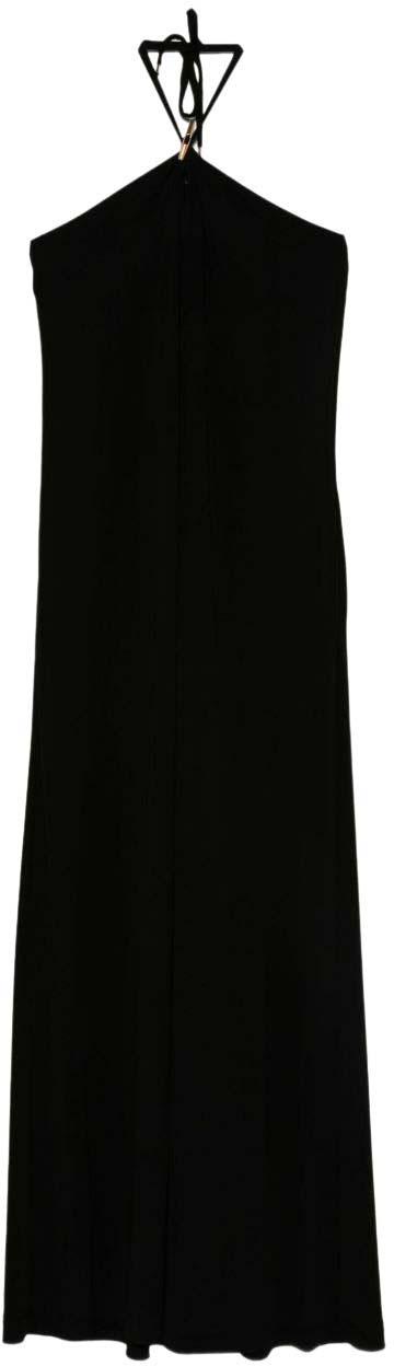 25FW 모스키노 미디 원피스 A041055460555 BLACK