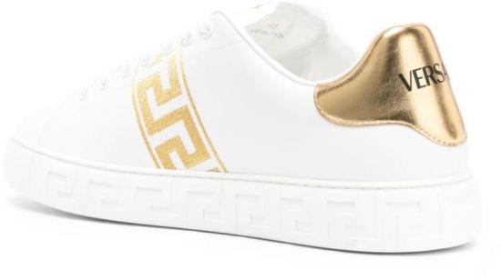 25FW 베르사체 그레카 로고 스니커즈 10144601A007762W110 WHITE - VERSACE