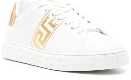 25FW 베르사체 그레카 로고 스니커즈 10144601A007762W110 WHITE - VERSACE