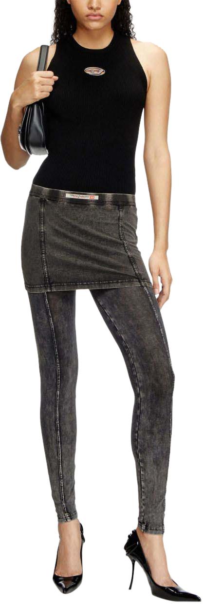 25FW 디젤 민소매 티셔츠 A174500DLAX9XX BLACK - DIESEL