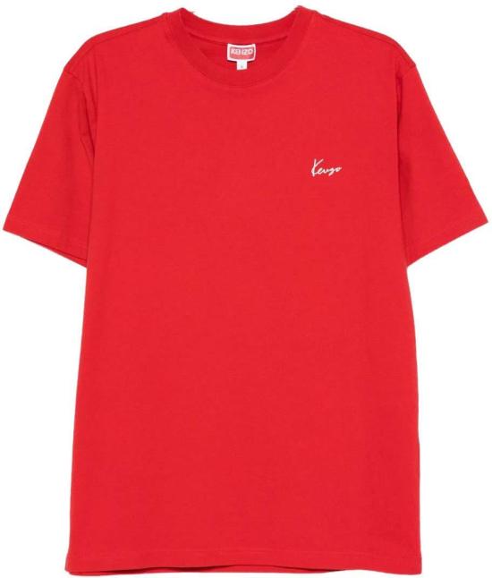 25FW 겐조 반팔 티셔츠 FF65TS2604SG25 RED