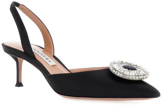 25FW 아쿠아주라 힐/펌프스 CYPHIGL0SAT000 BLACK - AQUAZZURA