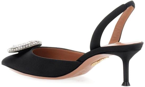 25FW 아쿠아주라 힐/펌프스 CYPHIGL0SAT000 BLACK - AQUAZZURA