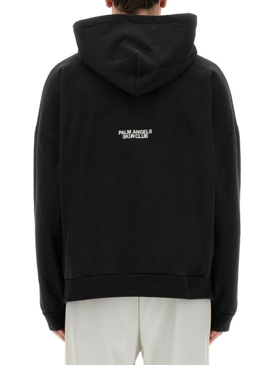  팜앤젤스 후드 티셔츠 PMBB126 R24FLE0051001 Black - PALM ANGELS