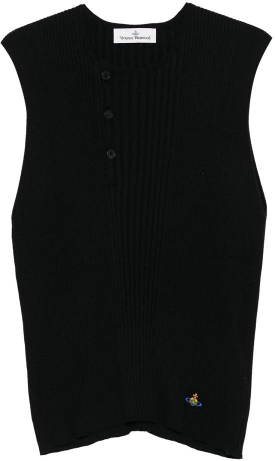 25FW 비비안웨스트우드 스웨터 2701002OY003MN401 BLACK